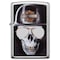 Zippo 2024 Zippo Hd Harley Davidson Hp Chrome Scull With Glasses ZIP-29739 - alternate 1